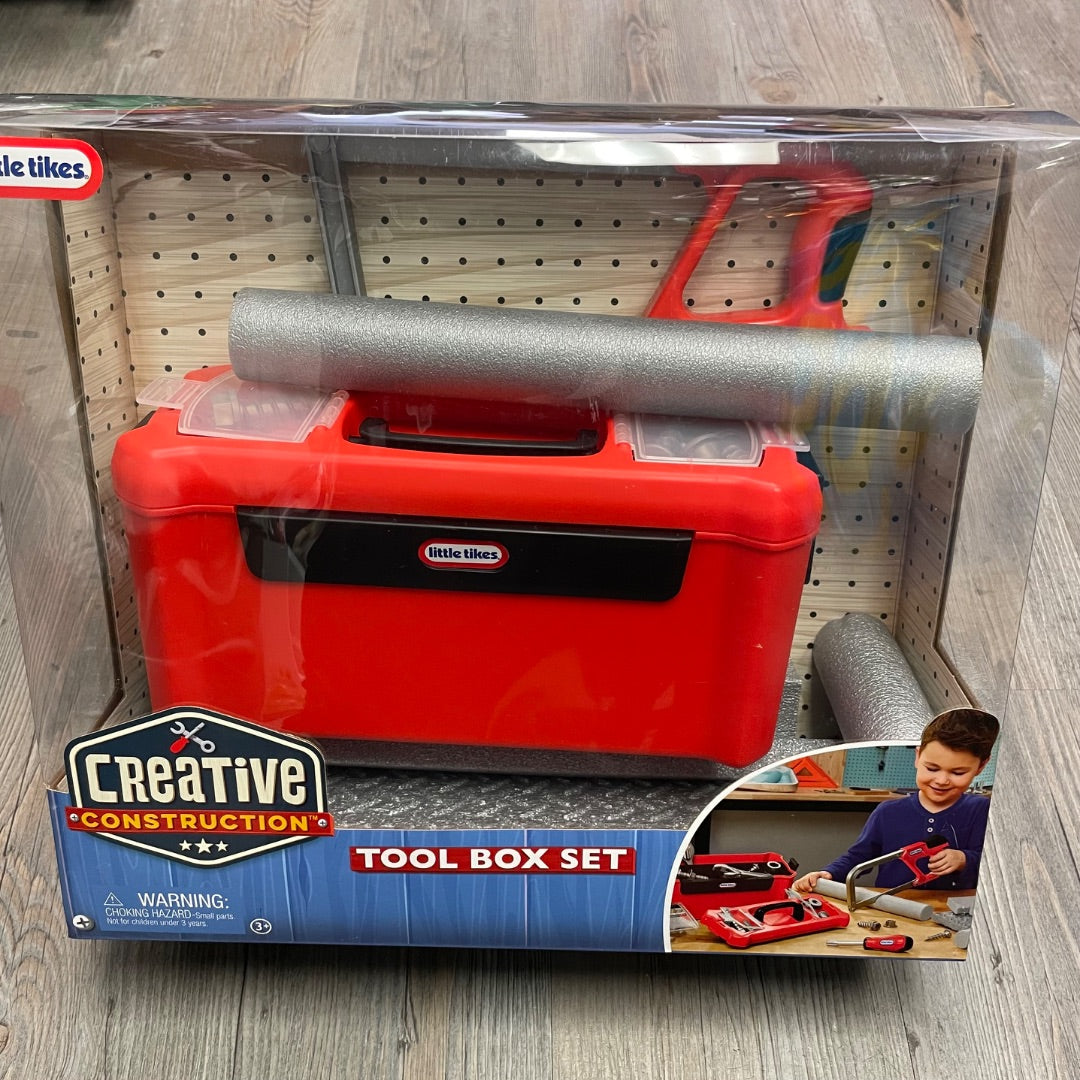 Red Little Tikes Tool Box Set, 3Y+