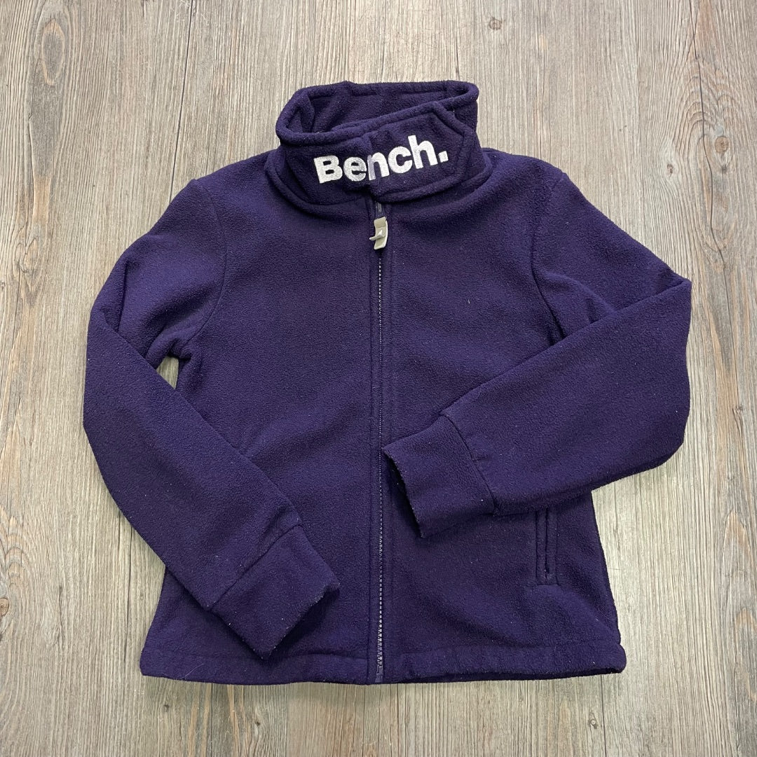Purple Bench Fleece Zip Jacket, 7-8Y