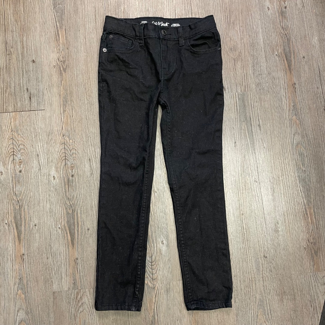 Black Cat & Jack Stretch Jeans, 7Y