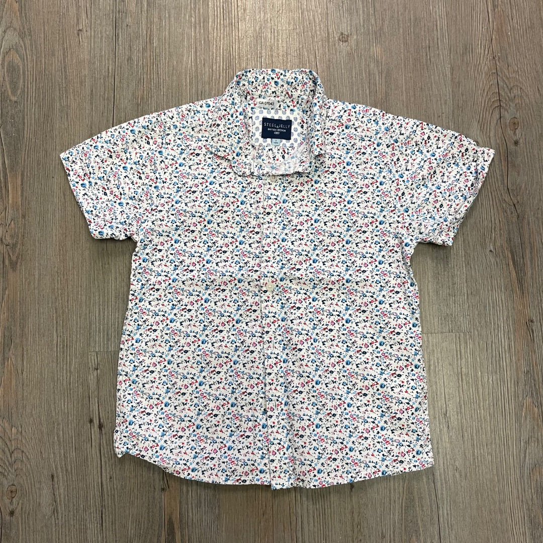 Multi Colour Steel & Jelly SSL Shirt, 7Y