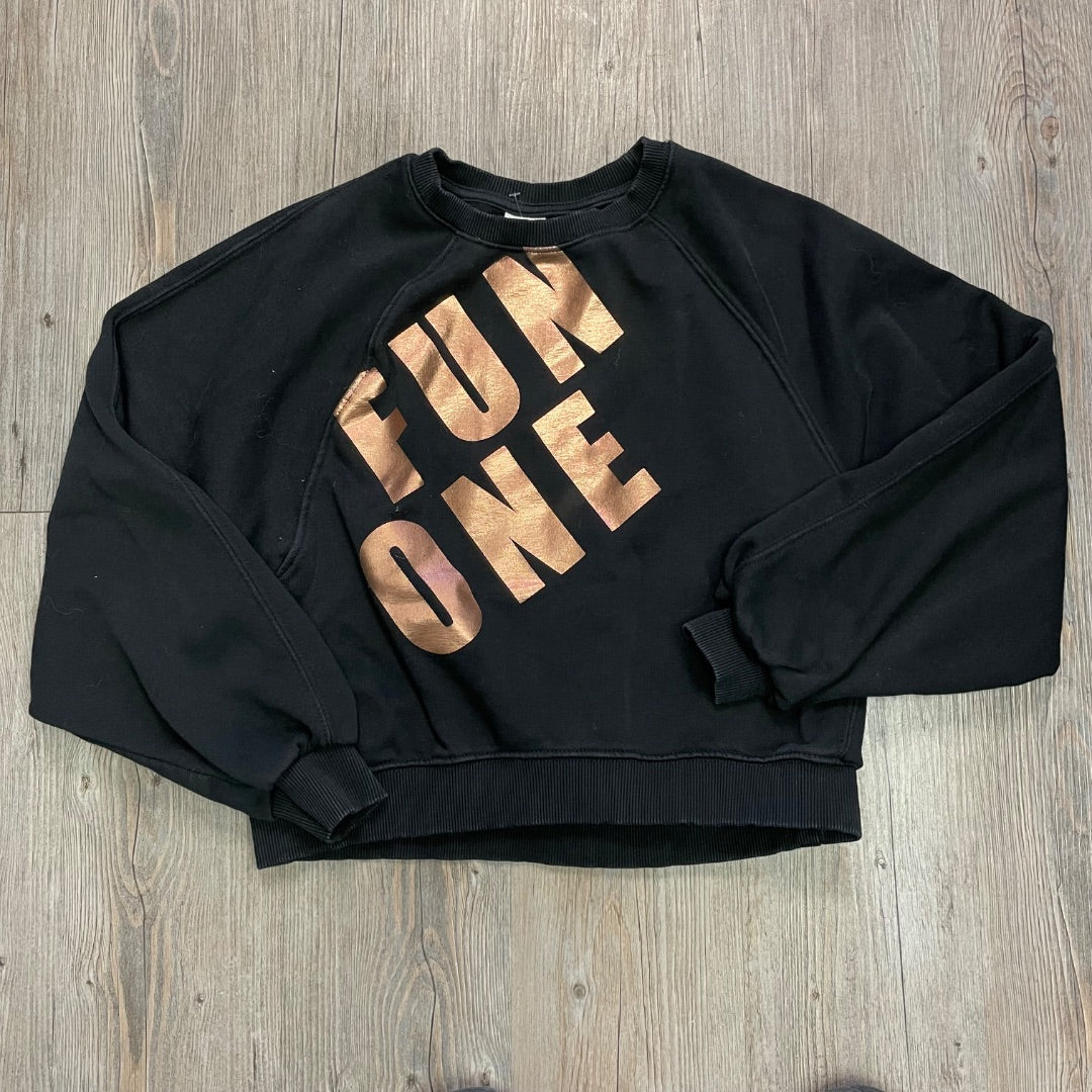 Black Zara Sweatshirt LS, 13-14Y