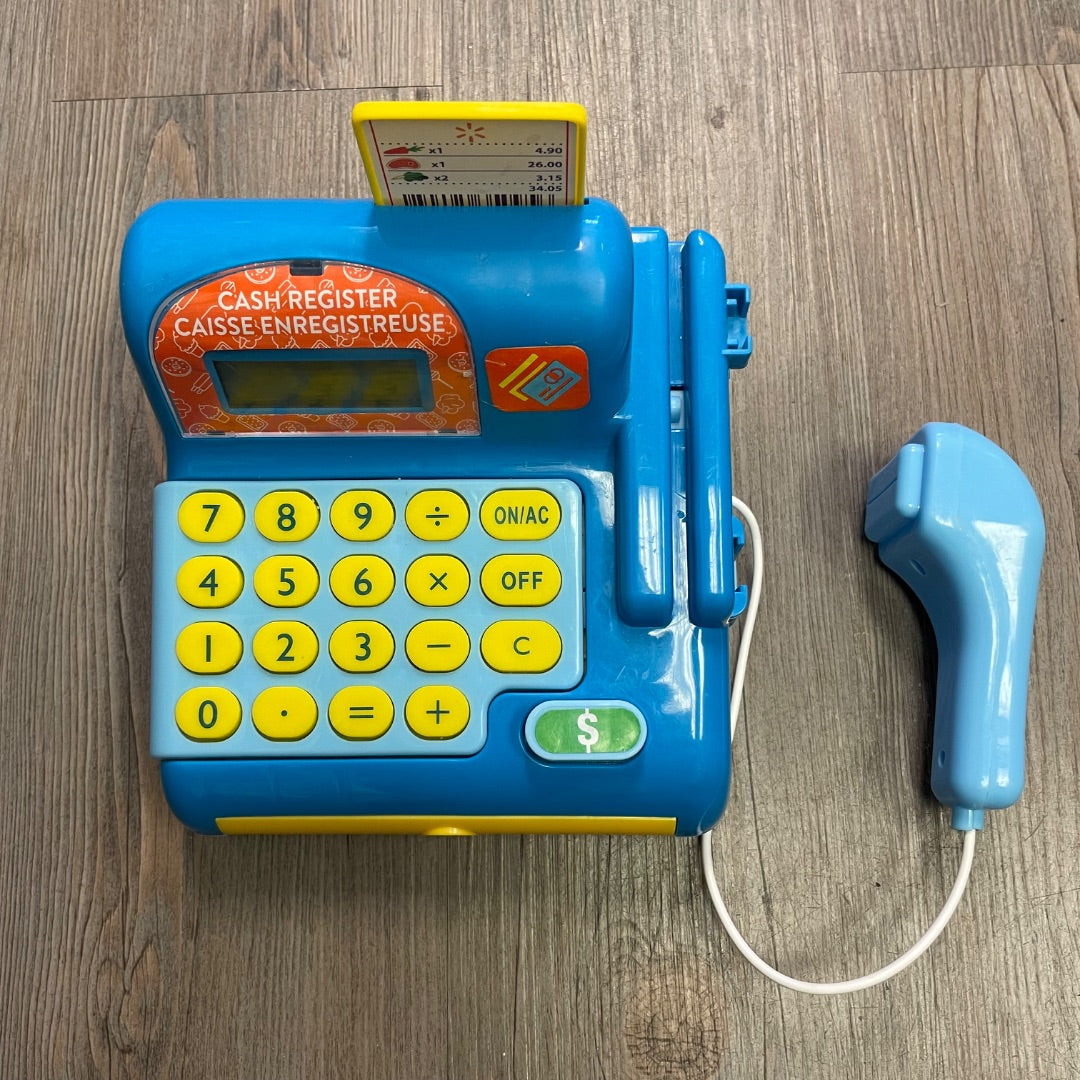 Blue Cash Register, Pre-owned