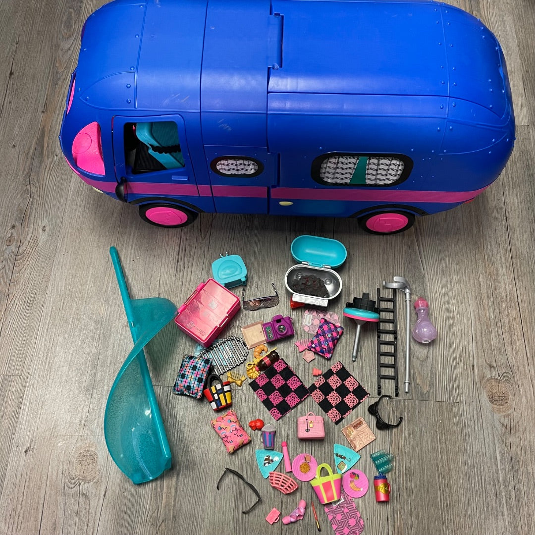 Blue LOL OMG Glamper Fashion Camper Van, Pre-owned