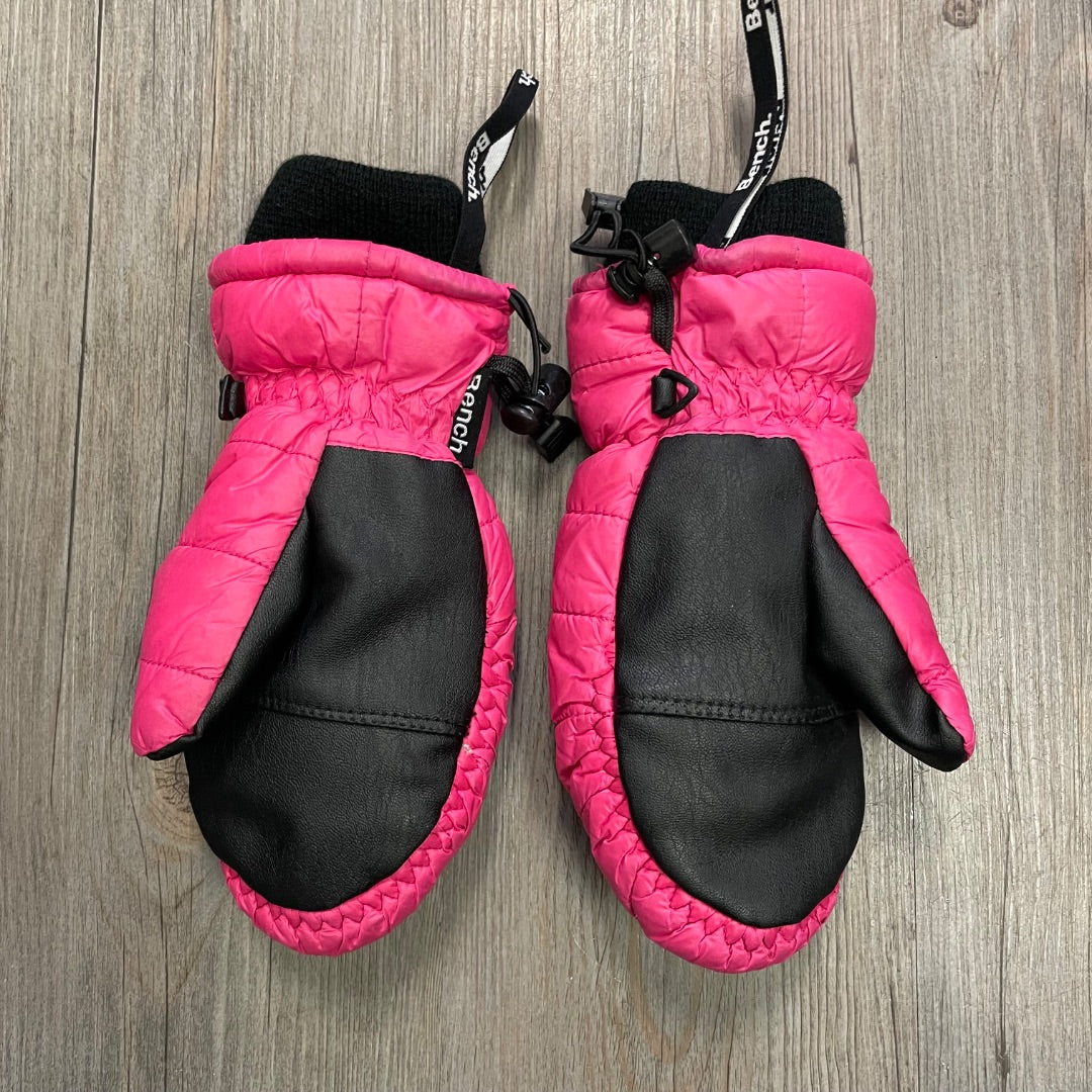 Pink Bench Winter Mitts, 10Y+