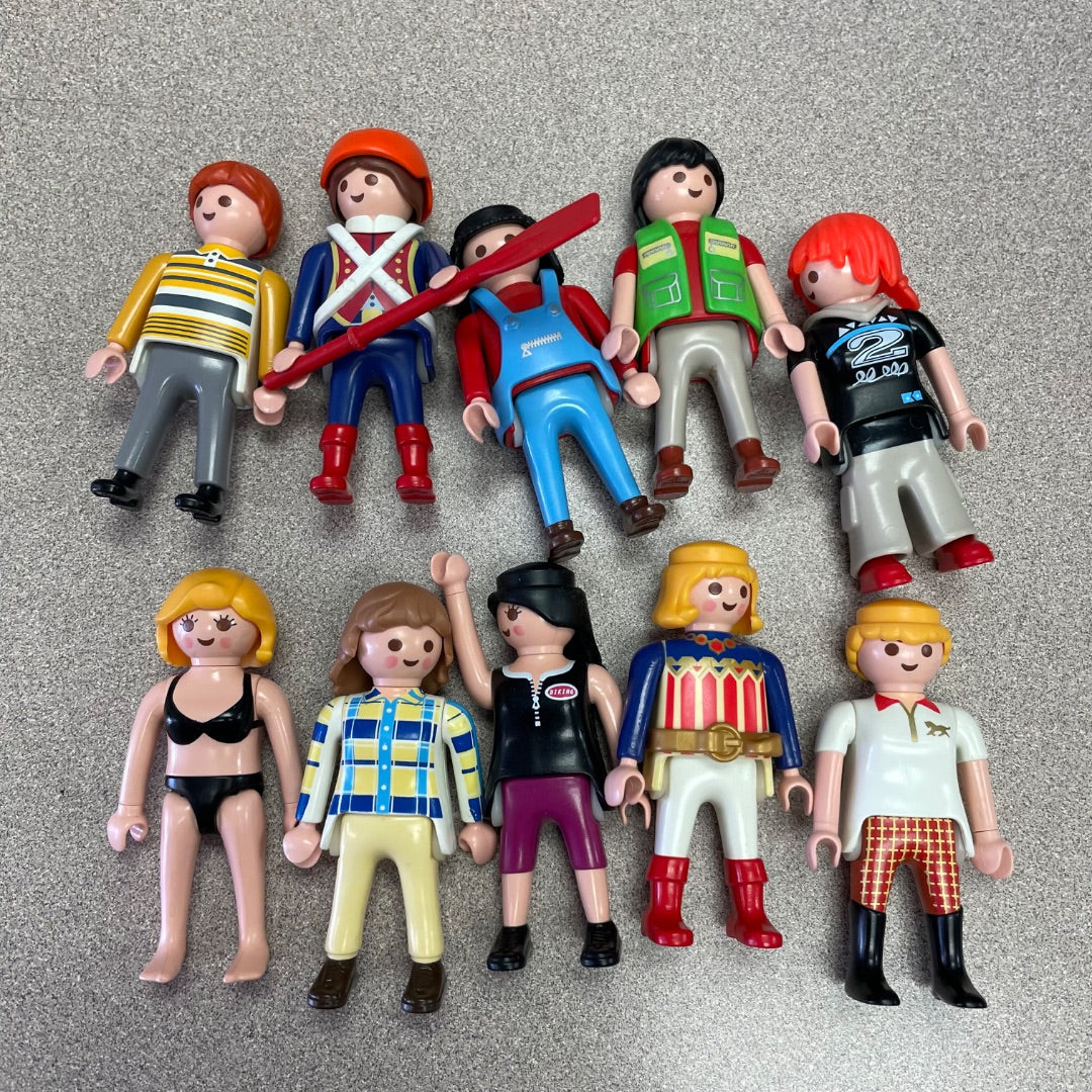 Multi Colour Playmobil 10 Assorted Animals, 3Y+