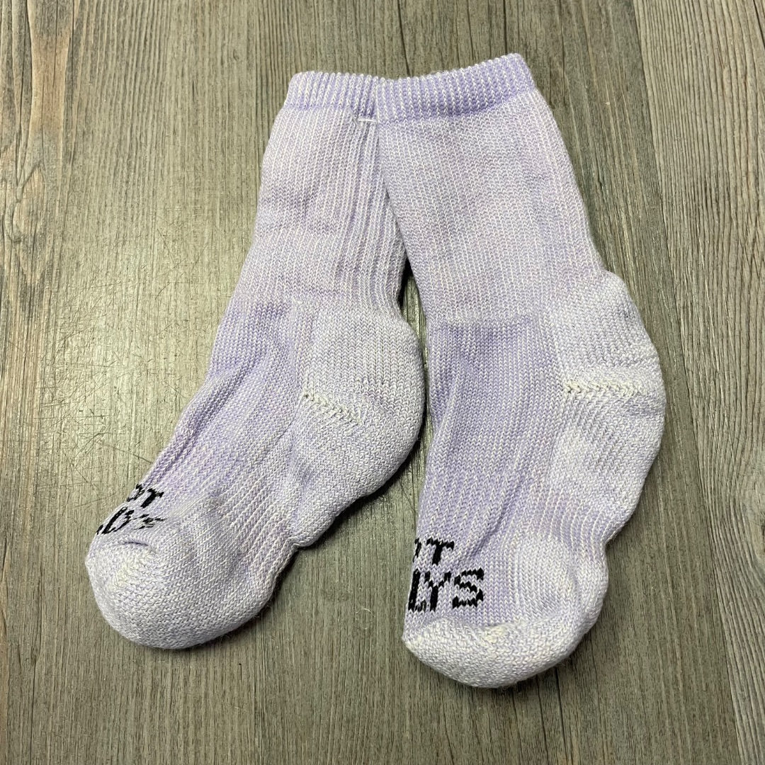 Lavender Hot Chillys Winter Socks, 2-4T
