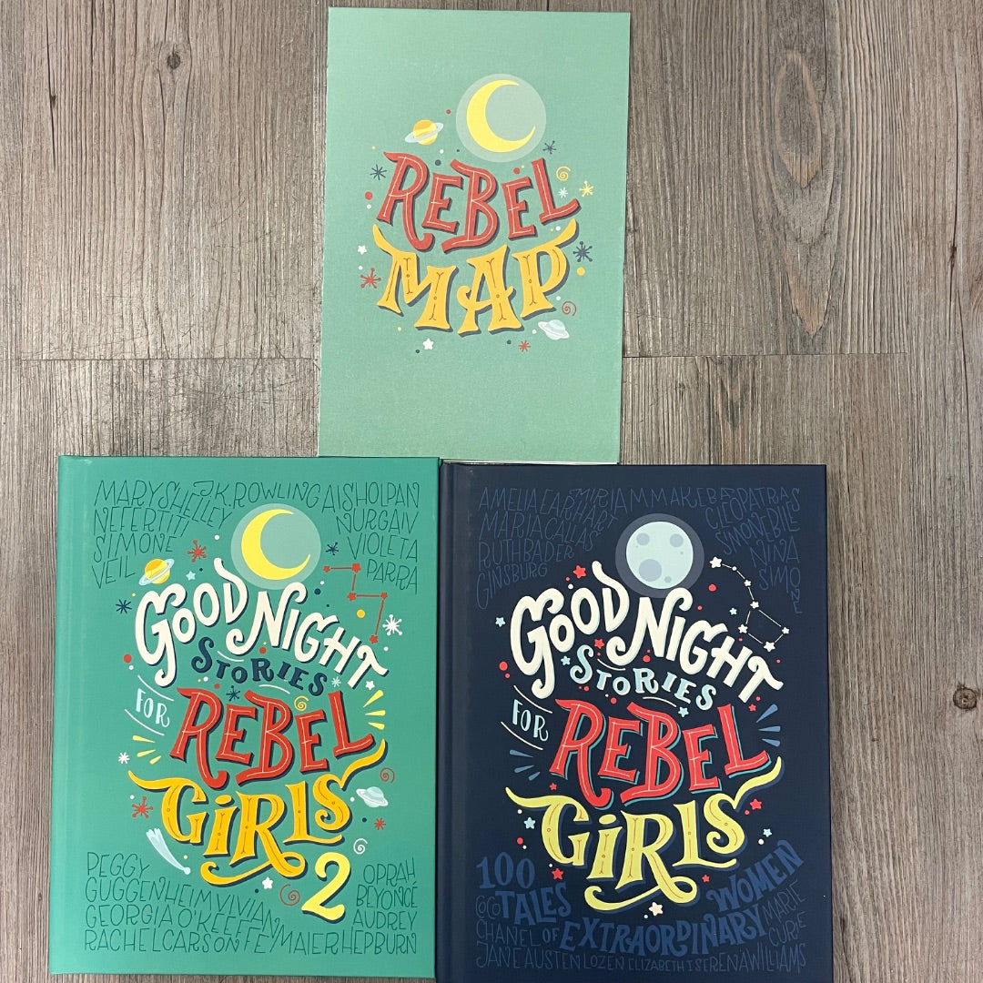 Navy Good Night Stories forRebel Girls, Pre-owned
