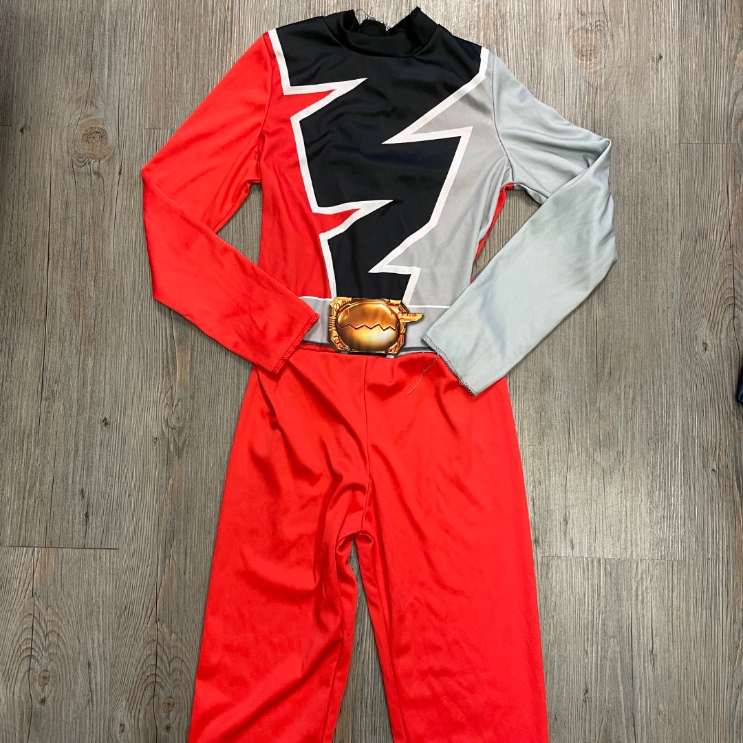 Red Black Grey Power Ranger Costume, 8Y+