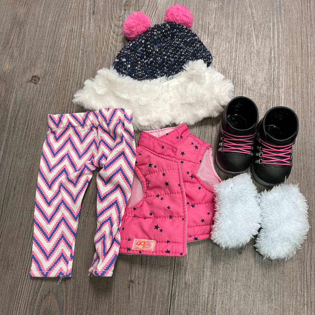 Multi Colour Our Generation Doll Clothing Set, 18 inch Doll