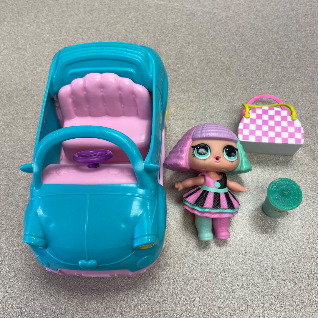 Multi Colour Barbie Chelsea Camper Truck, Pre-owned AS IS