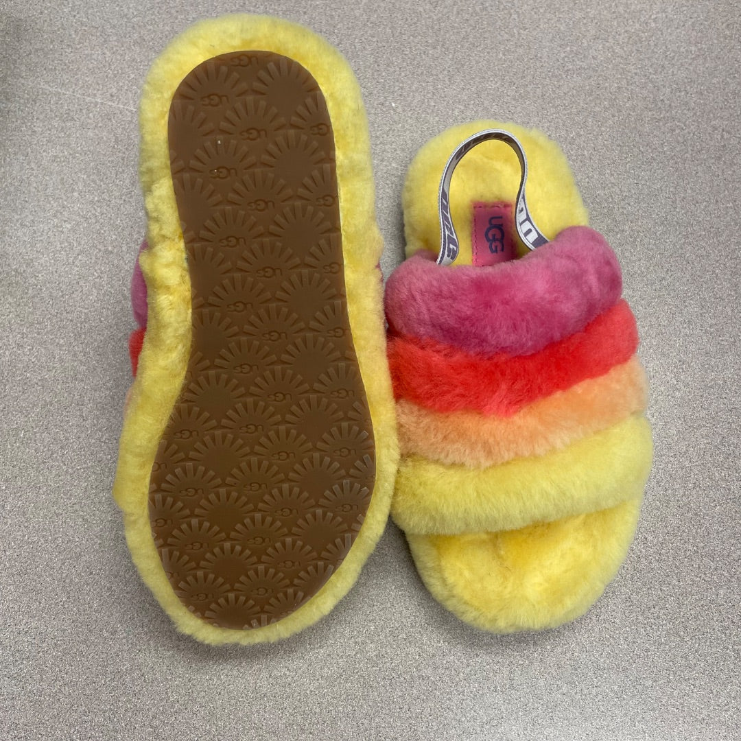 Multi Colour UGG Indoor Slippers 1-3Y
