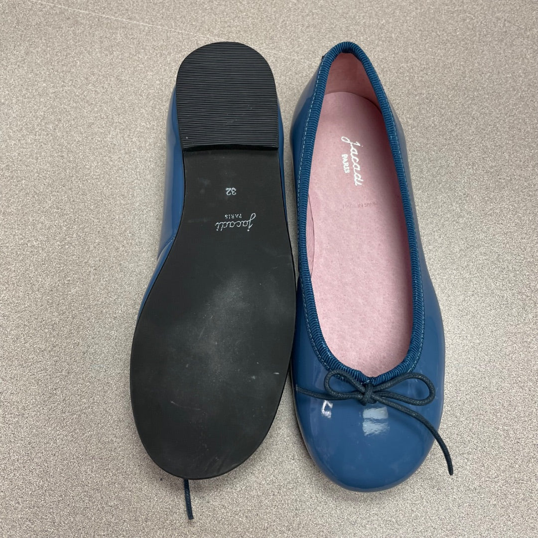 Blue Jacadi Flat Shoes, 13Y