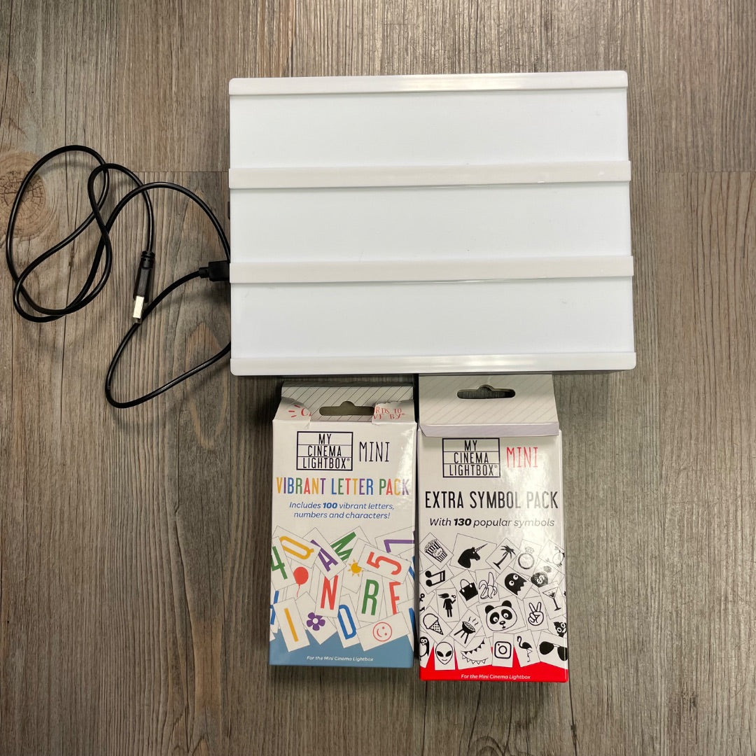 White,Black Color Changing My Cinema Light Box, Pre-owned