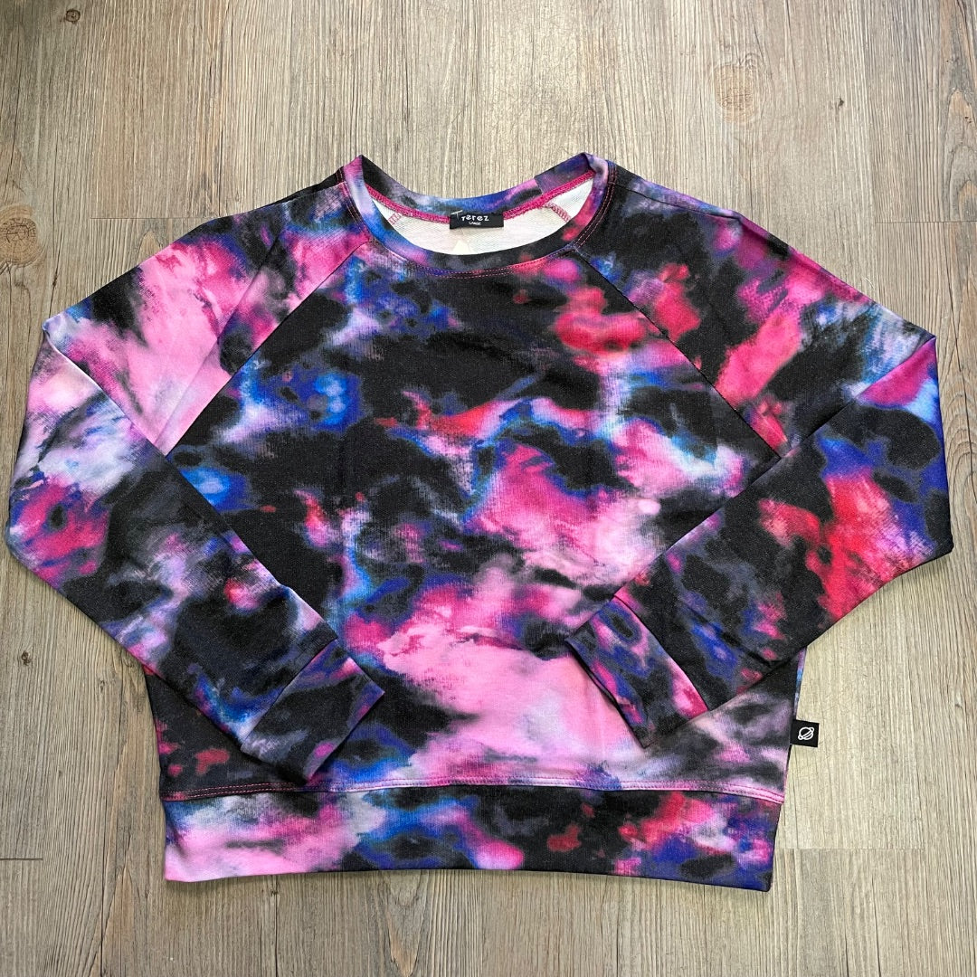 Tiedye Terez Pullover Top 14Y