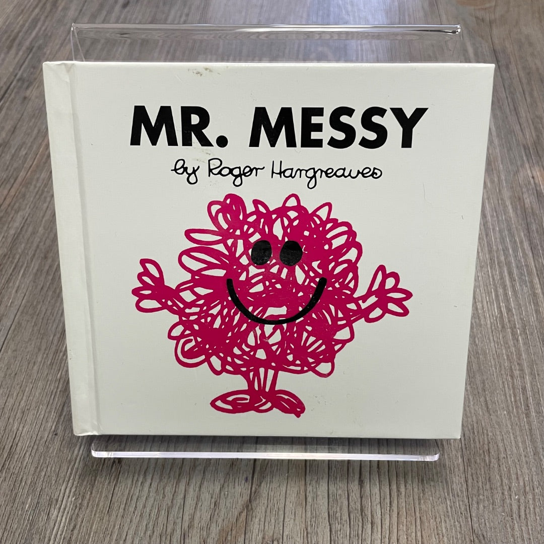 White Mr Messy, Hardcover