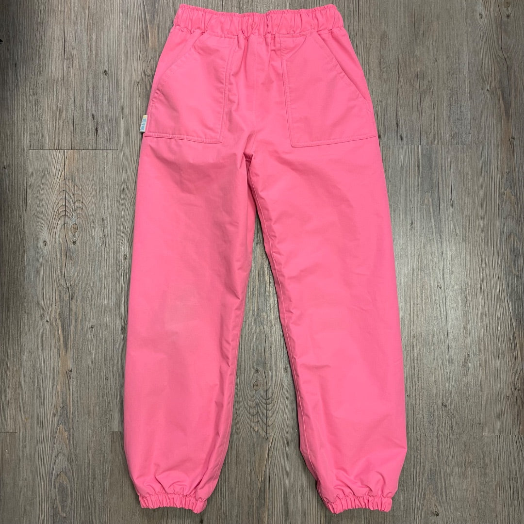 Pink Jan & Jul Lined Rain Pants, 8Y