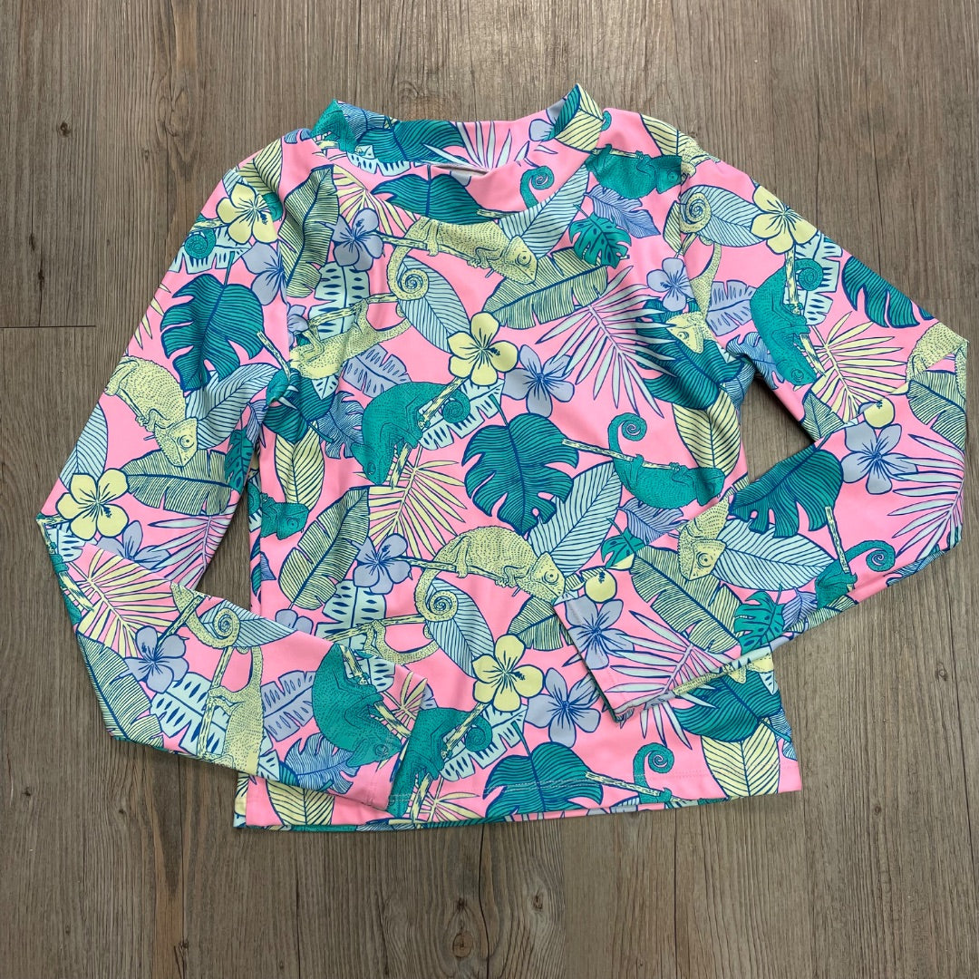 Floral Carters Rashguards LS, 14Y
