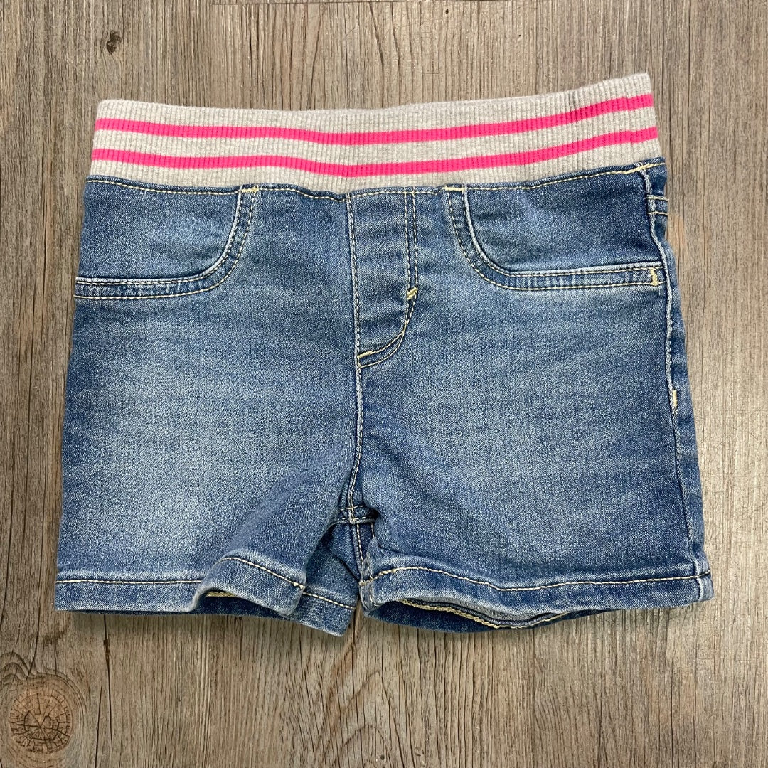 Blue Levis Denim Shorts, 6Y