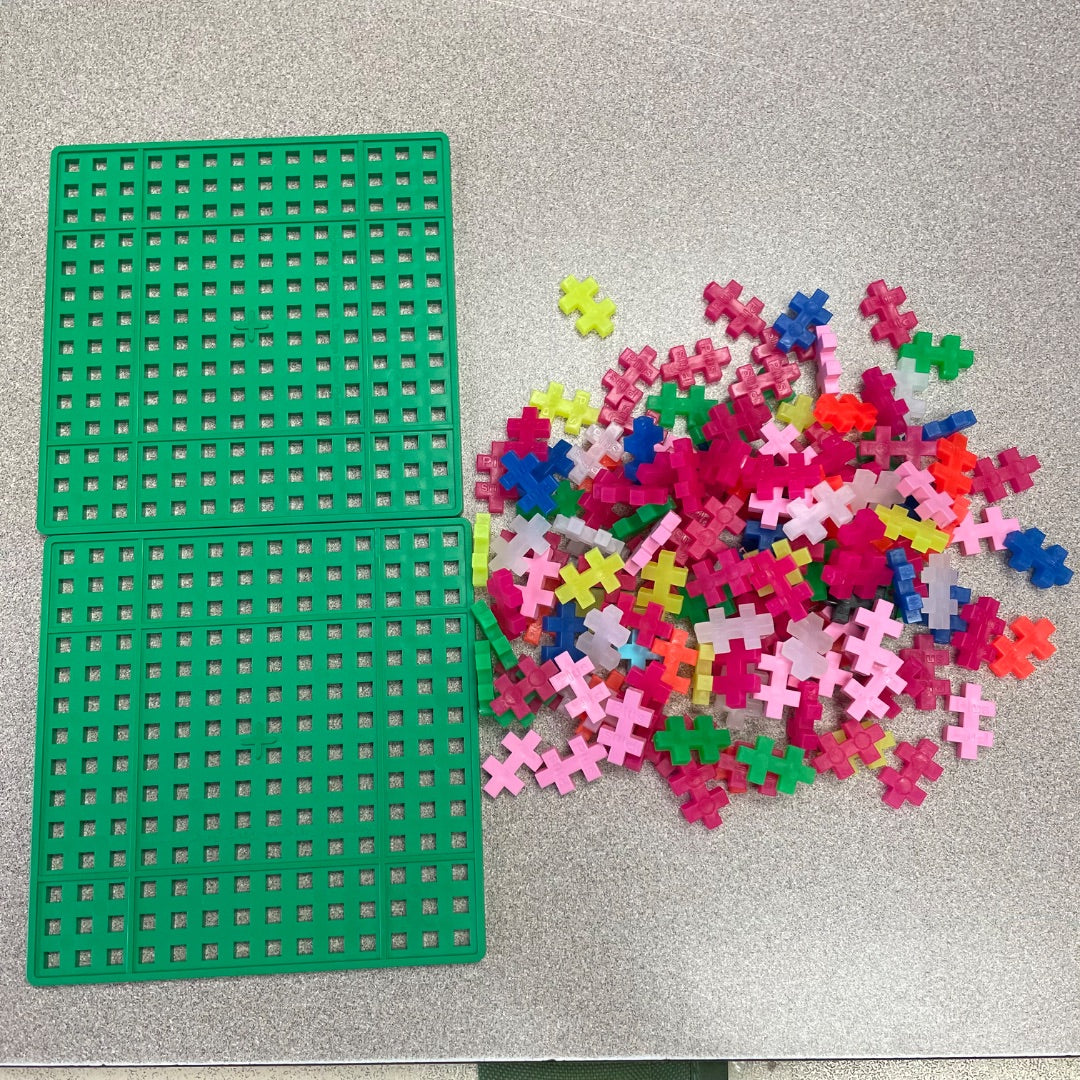 Multi Colour Plus Plus Construction Toy, 5Y+