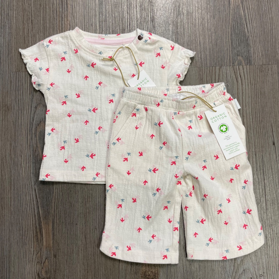 Animal Print Noppies Baby Organic Clothing Set, 1-2M