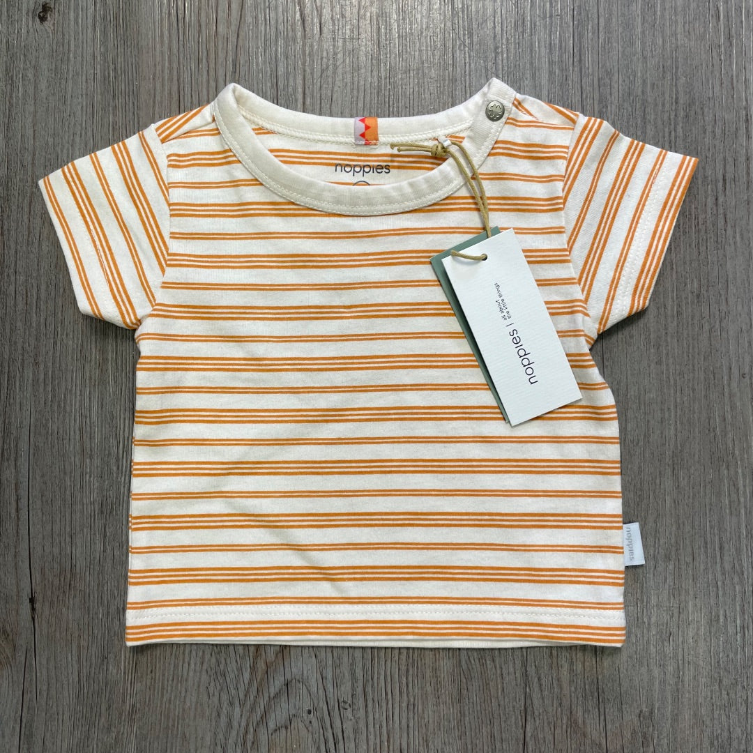 Stripe Pattern Noppies Boys Tee Oxie SSL, 1-2M