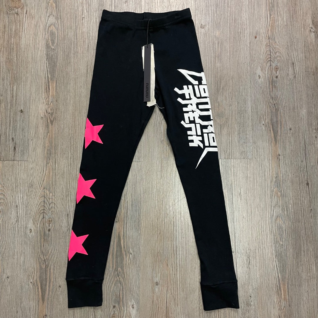 Black NUNUNU Legging, 8-9Y