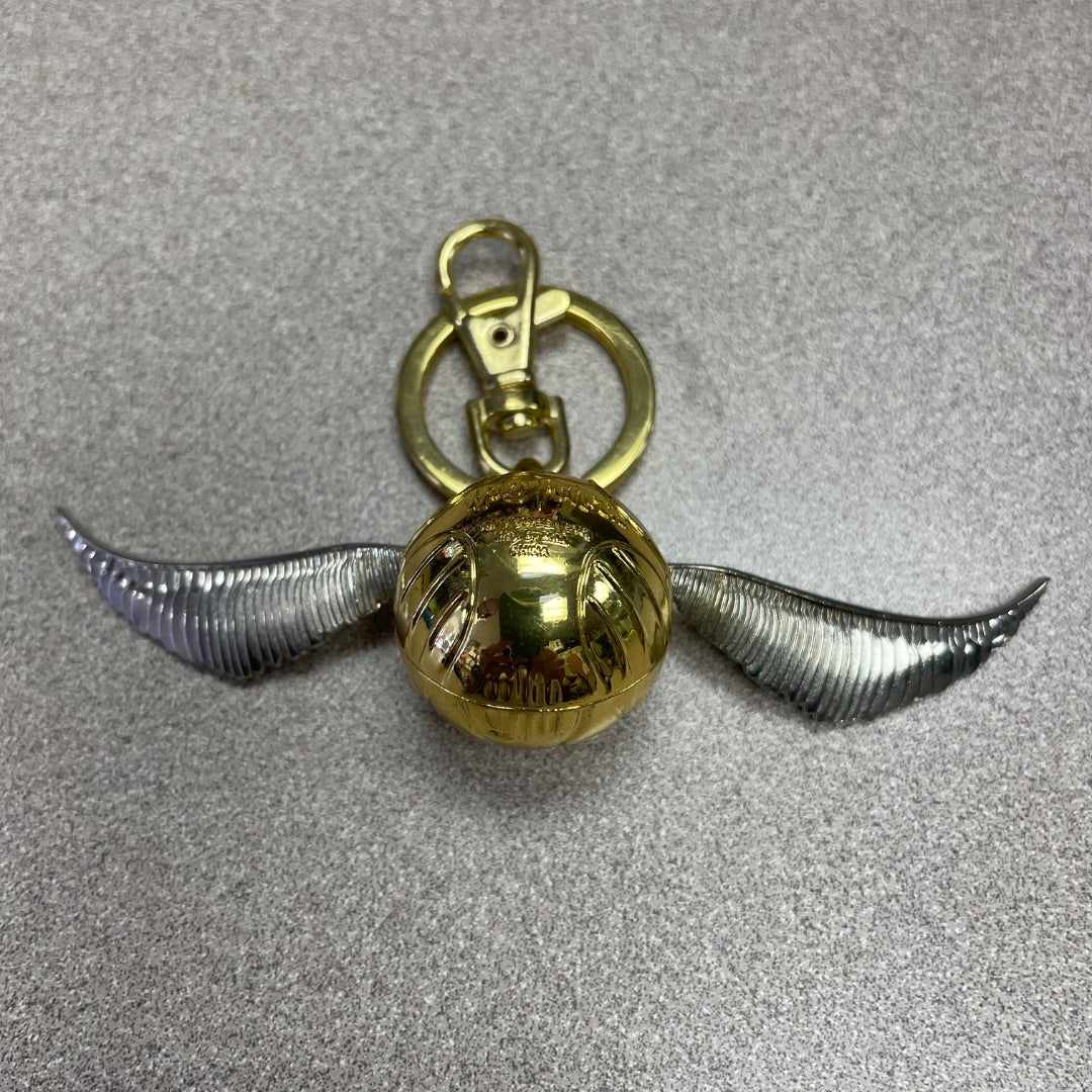 Gold Harry Potter Golden Snitch Key Chain, Pre-owned