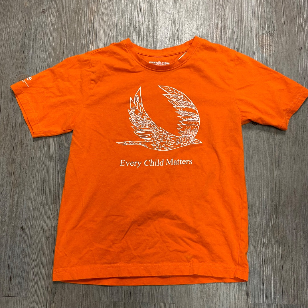 Orange Giant Tiger T-Shirt, 11-12Y