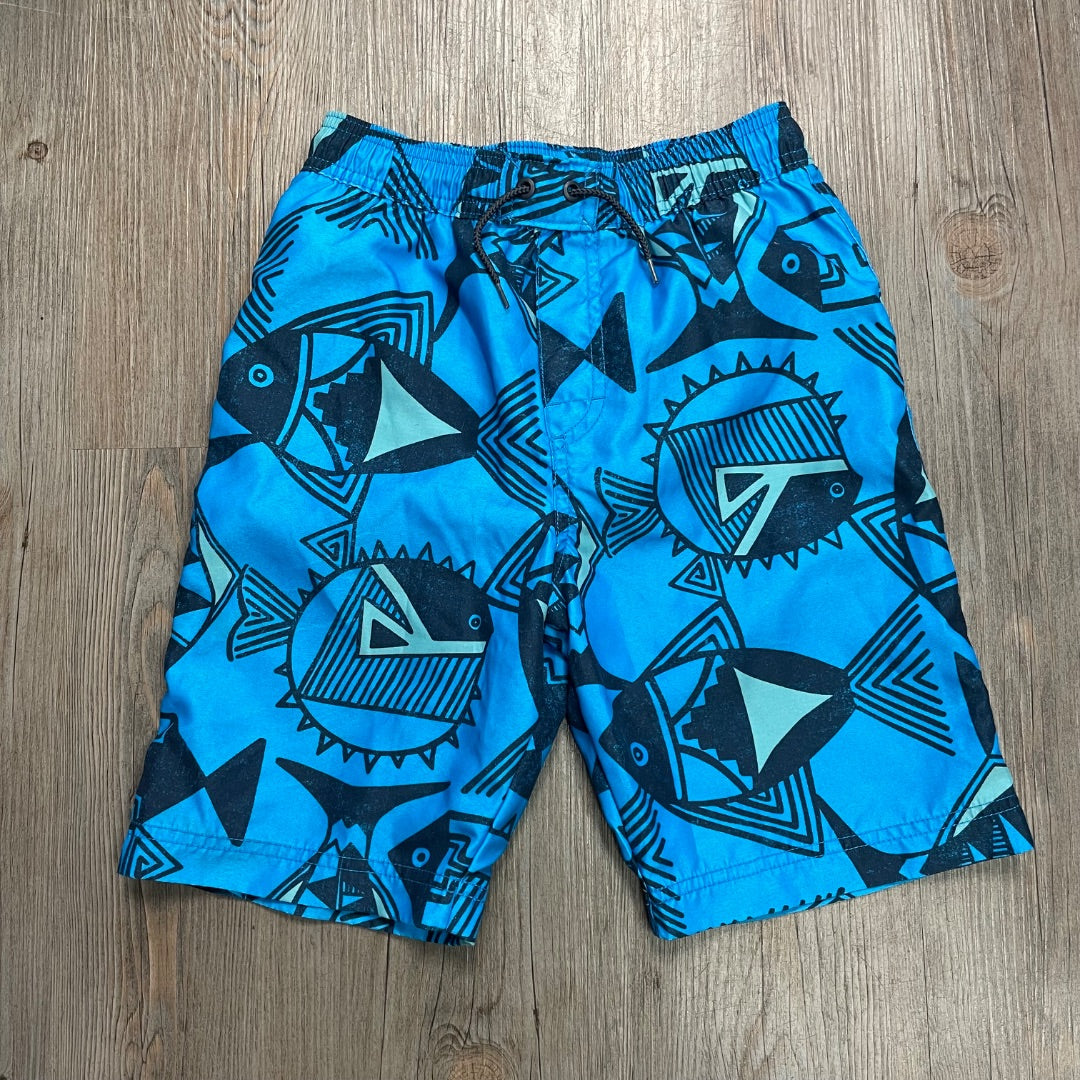 Blue Tea Swimming Shorts, 8Y