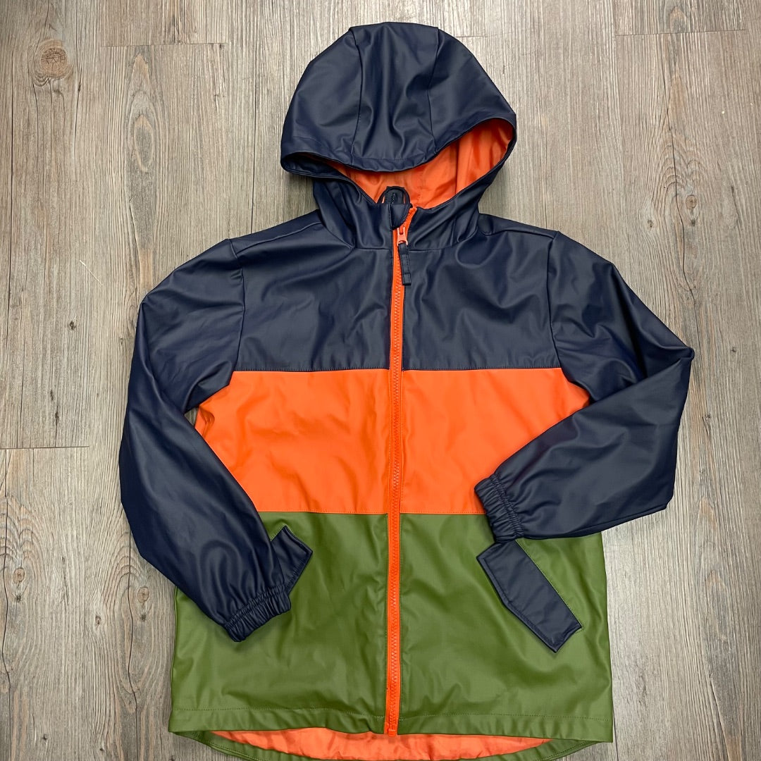 Multi Colour Andy & Evan 2 In 1 Rain Jacket, 7-8Y