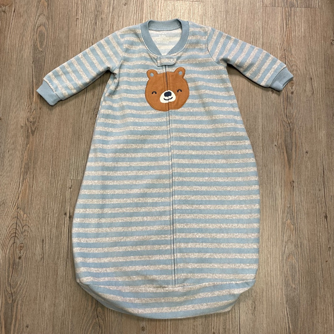 Blue,Grey Carters LS Sleep Sack, 6-9M