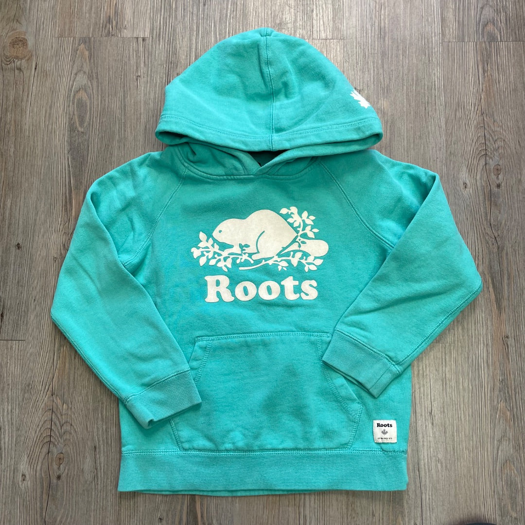 Seafoam Roots Pullover Hoodie, 7-8Y