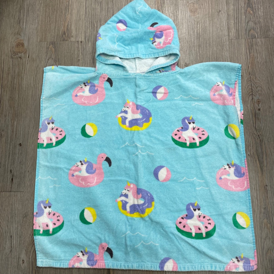 Multi Colour Hooded Towel, Toddler