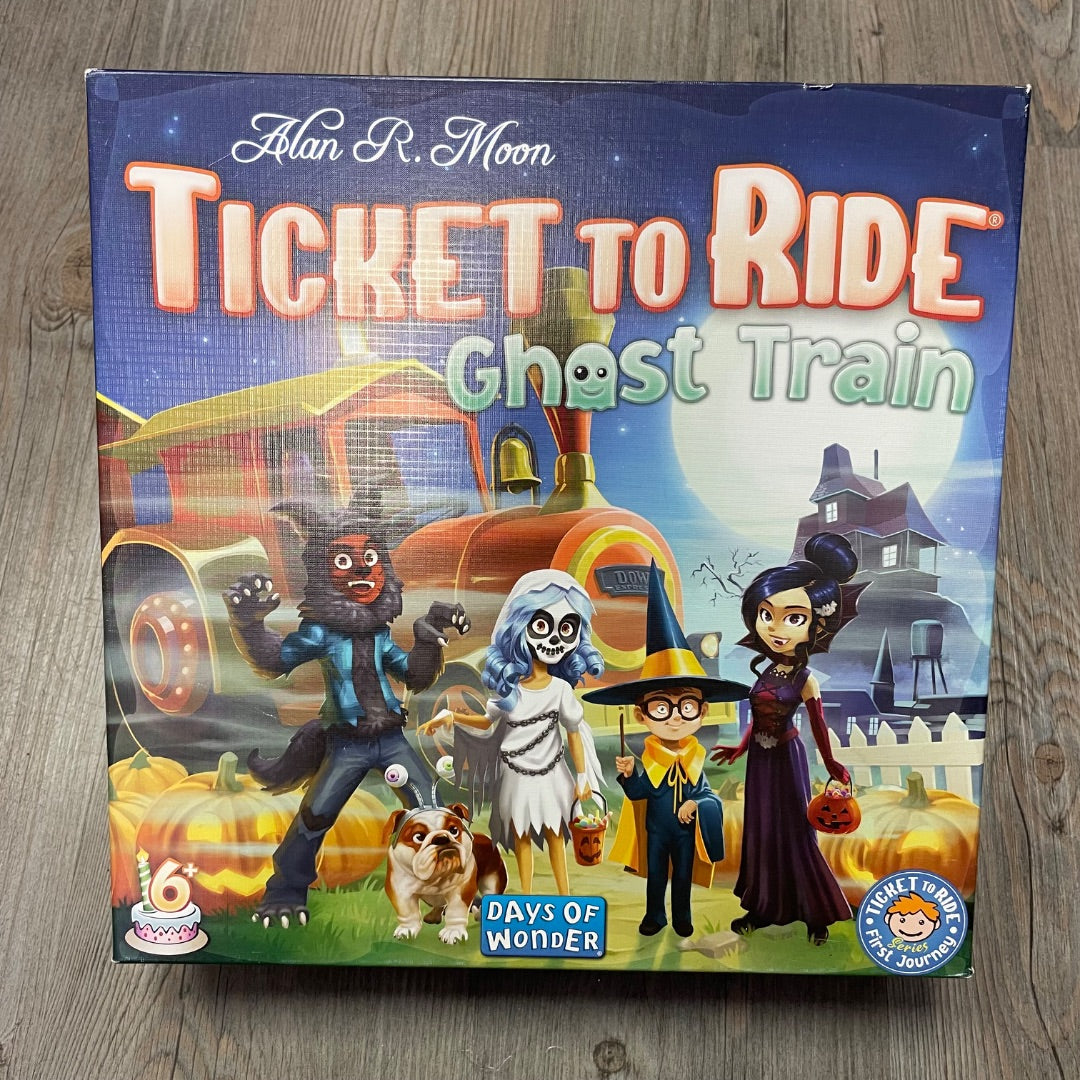Multi Colour Ticket To Ride Ghost Train, 6Y+