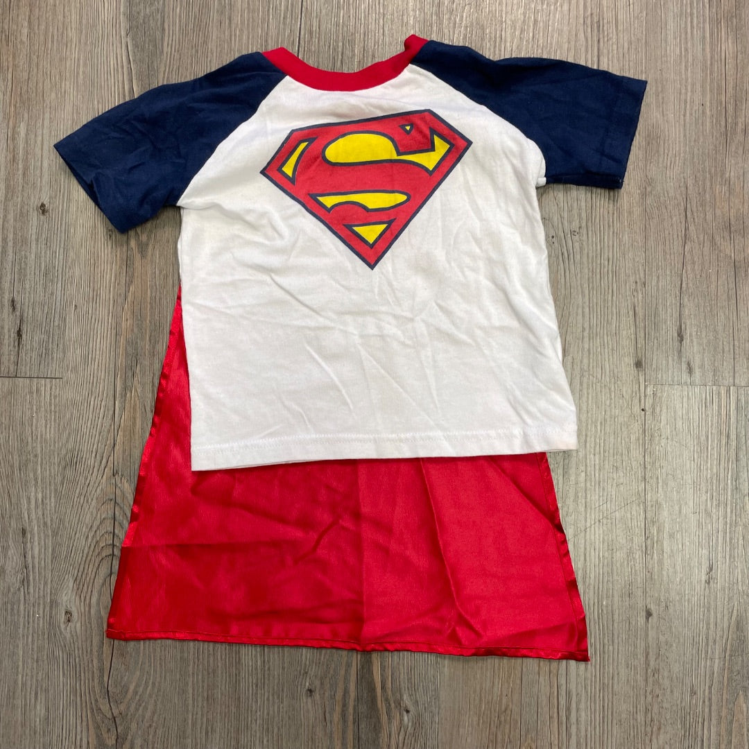 Red ,White,Blue Superman Costume, 2Y