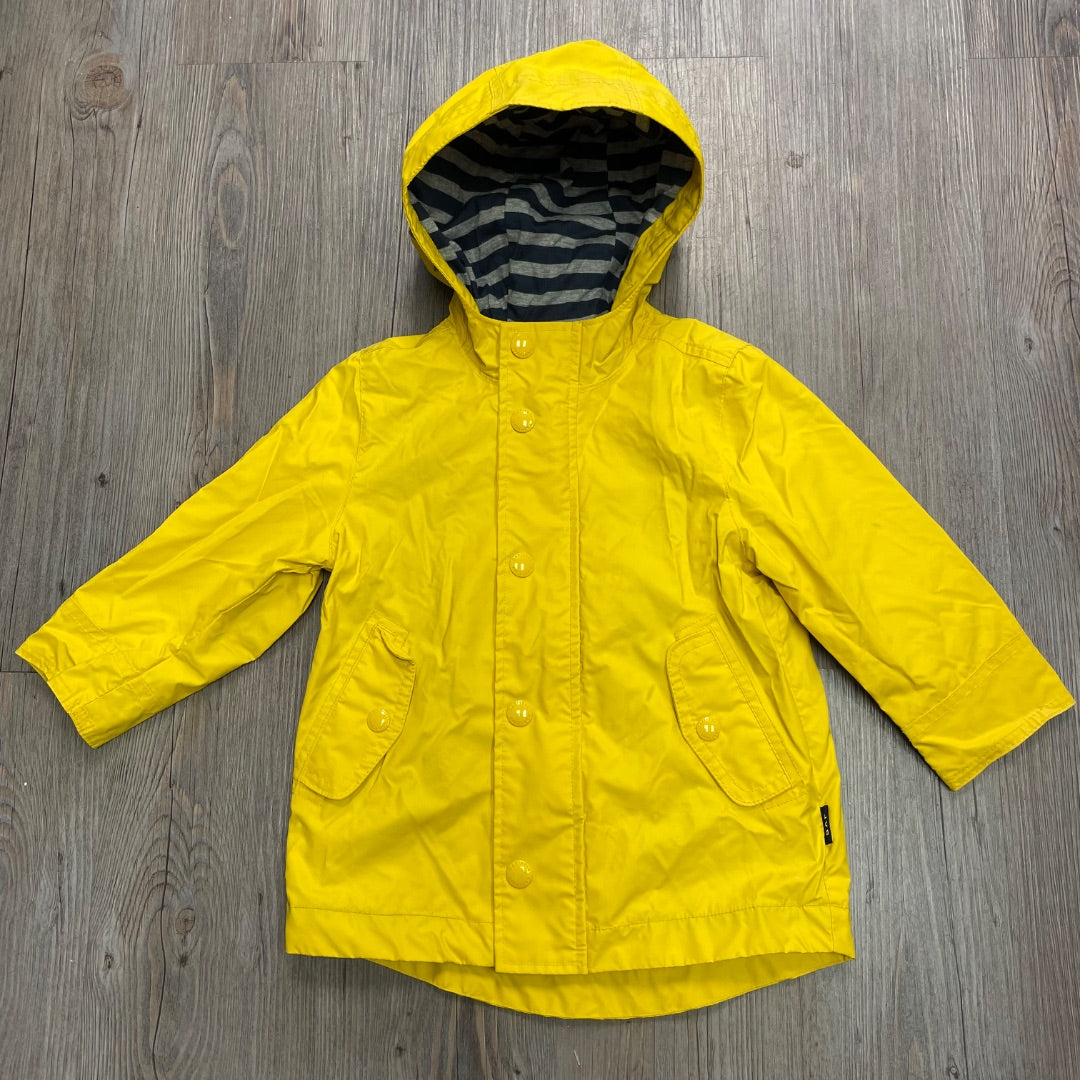 Yellow Gap Lined Rain Jacket, 2Y