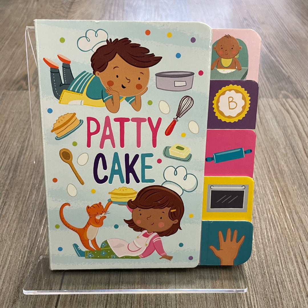 Multi Colour Patty Cake, Boardbook