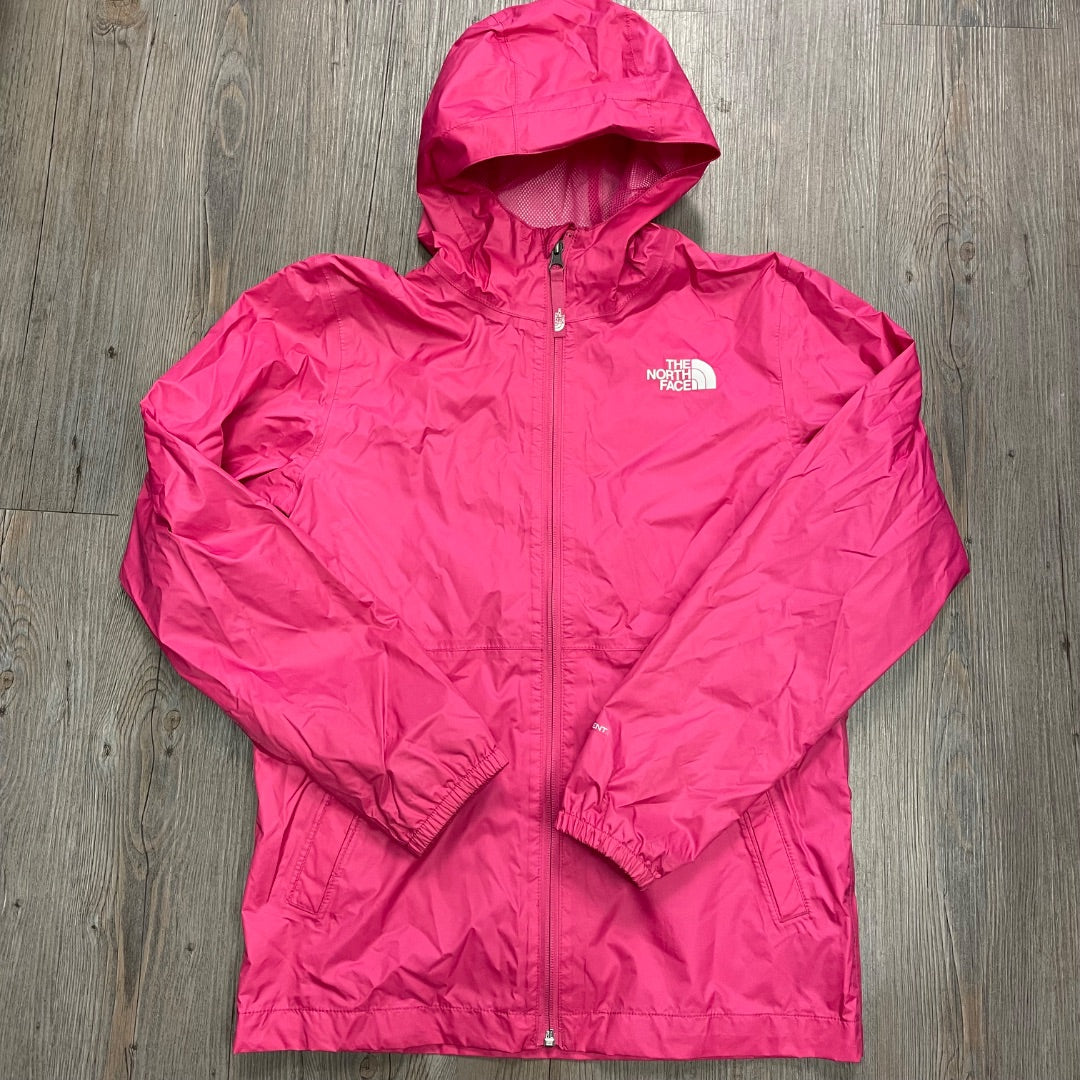 Pink North Face Rain Jacket, 14-16Y