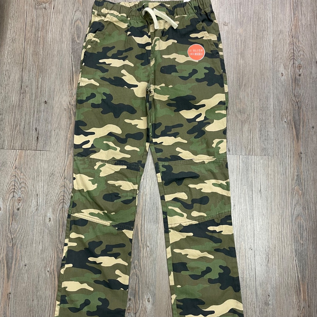 Camo Childrens Place NEW Stretch Extensible Pants, 14Y