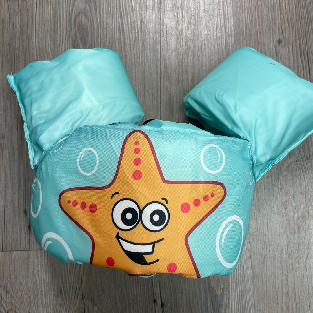 Star Fish Print Puddle Jumper, 30-55lbs