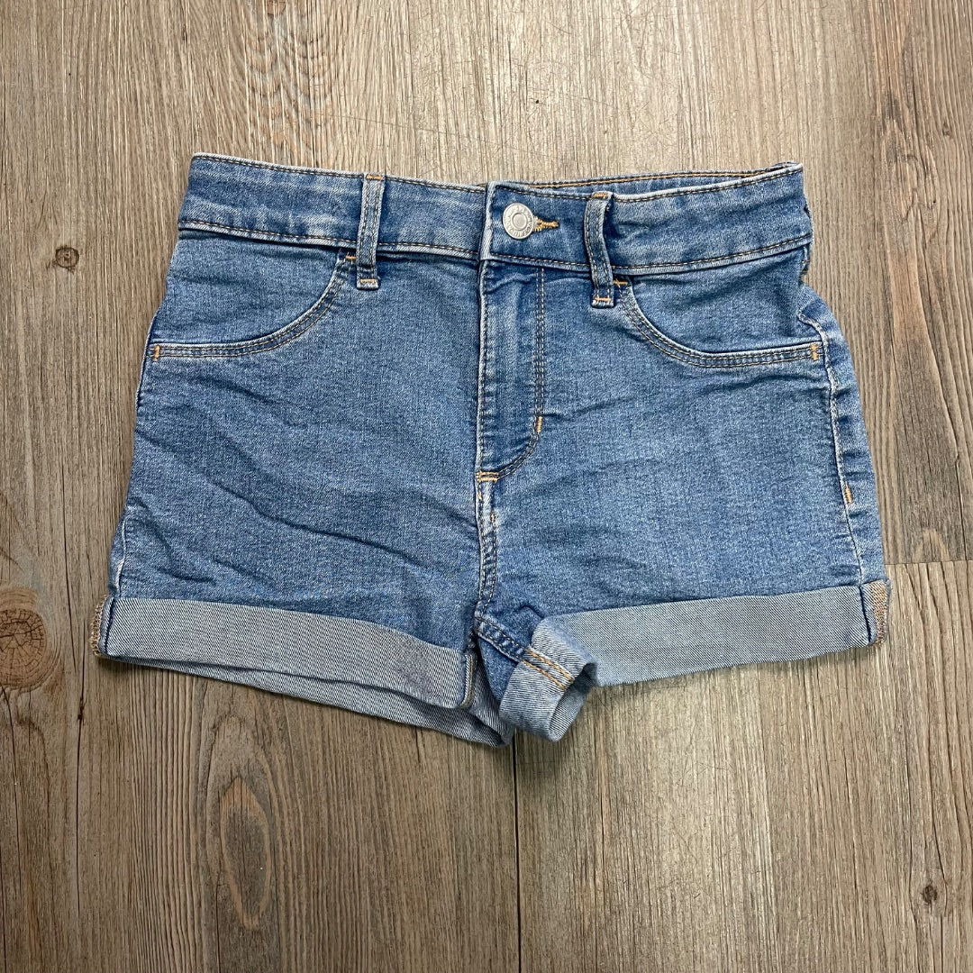 Blue H&M Denim Shorts, 9-10Y