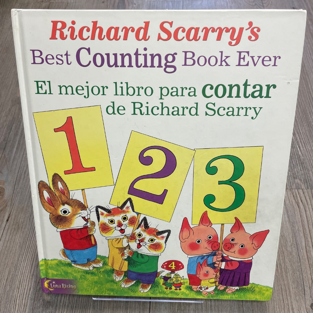 Multi Colour English/Spanish Best Counting Book Ever, Hardcover