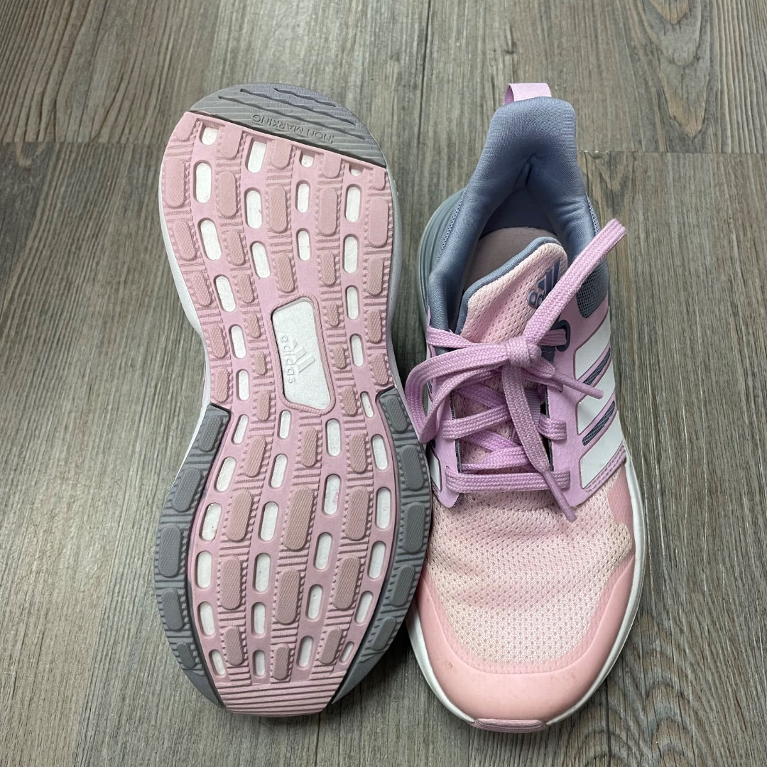 Pink Adidas Lace Up Shoes, 12.5Y