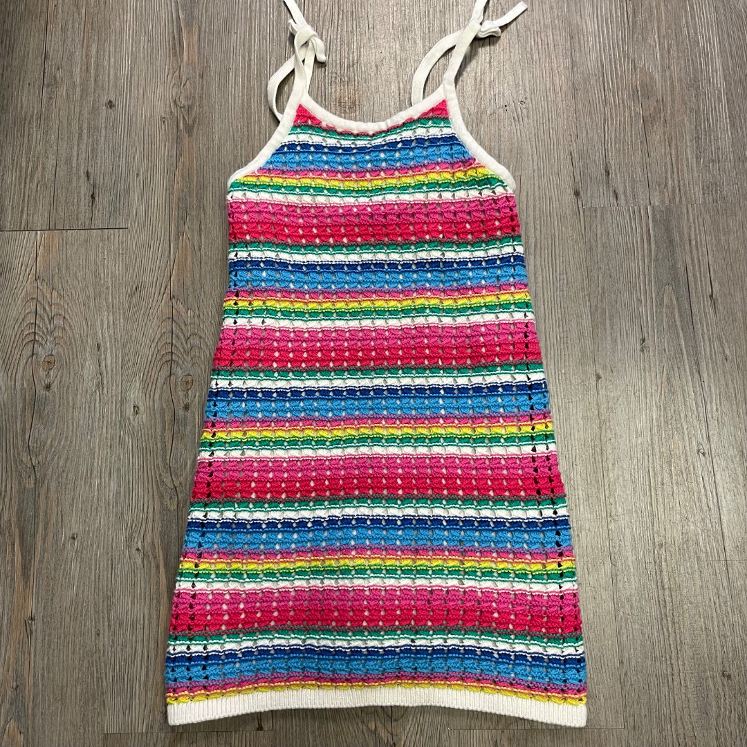 Multi Colour Gap Crochet Dress, 8-9Y