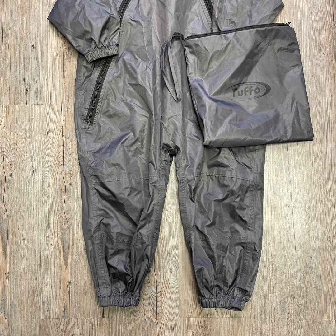 Grey Tuffo Rain Suit, 3Y