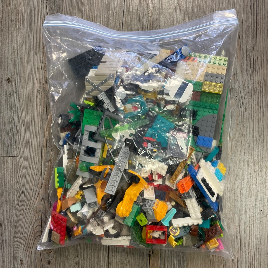 Multi Colour Lego Assorted Bag Of Lego, AS IS