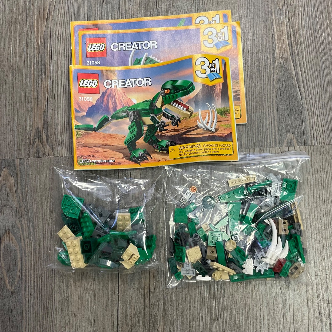 Green Lego Creator 3 in 1, 7-12Y