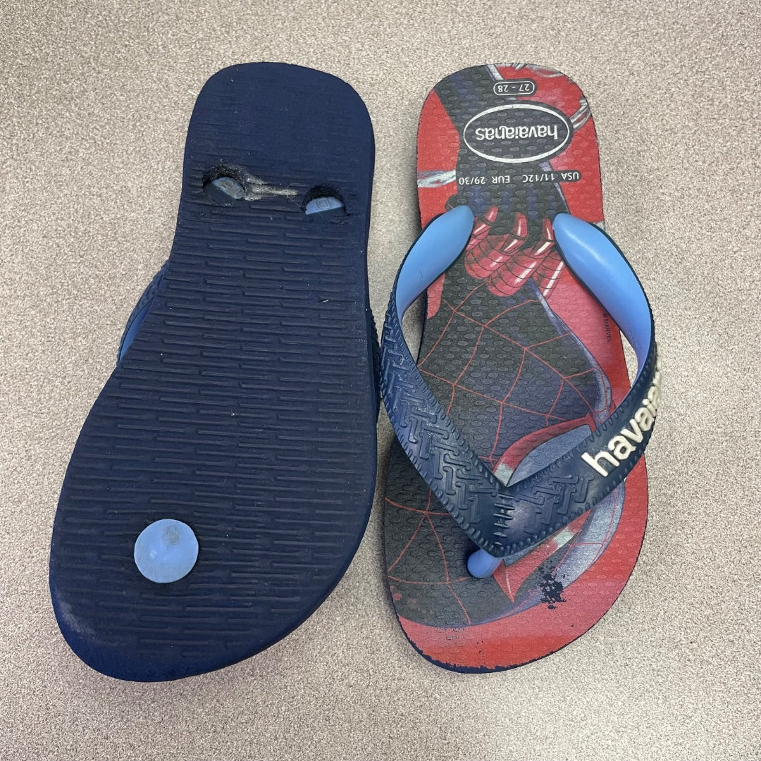 Spiderman Print Havaianas Flip Flop, 11-12Y