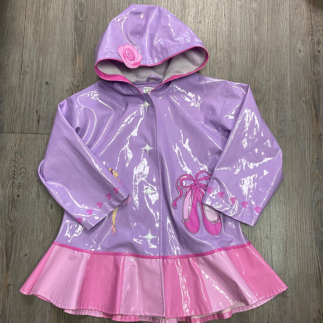Lavender Kidorable Rain Jacket 5-6Y