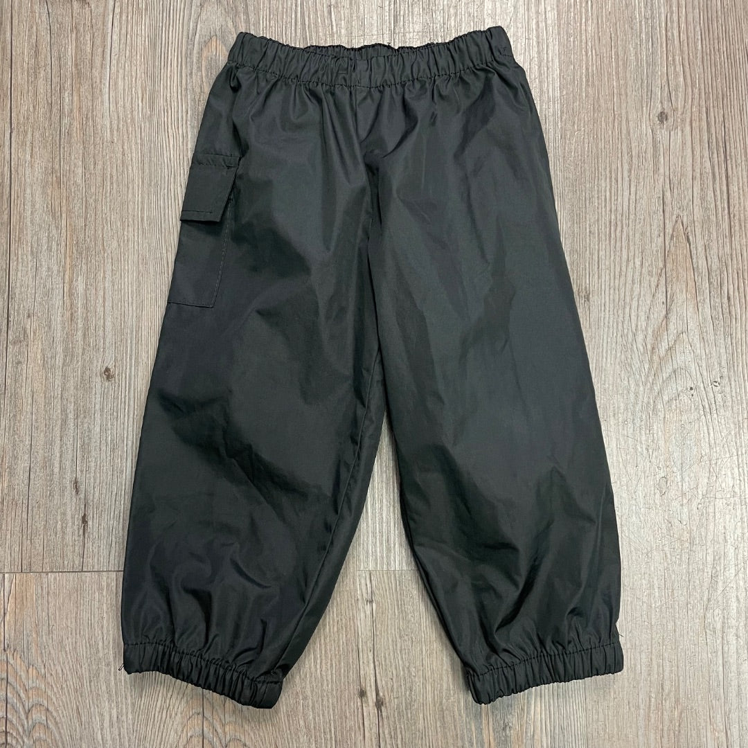 Black OshKosh Rain Pants, 12M